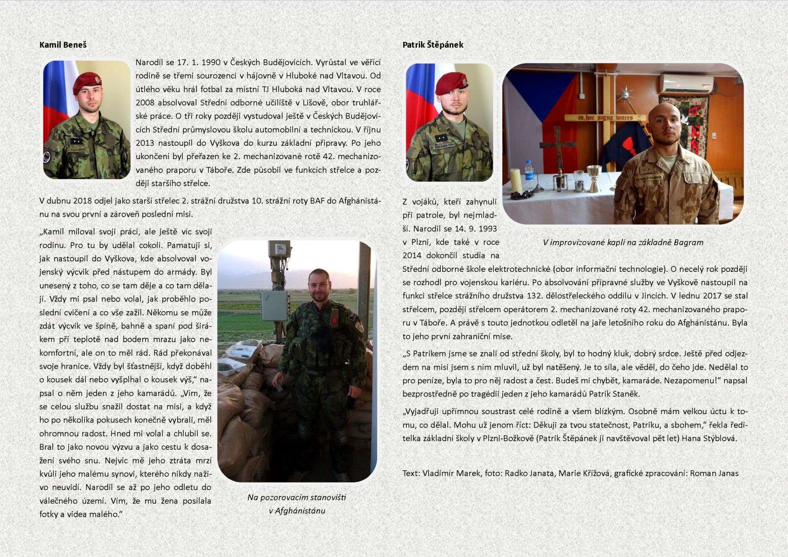 Martin Marcin, Kamil Beneš, Patrik Štěpánek (druhá strana)