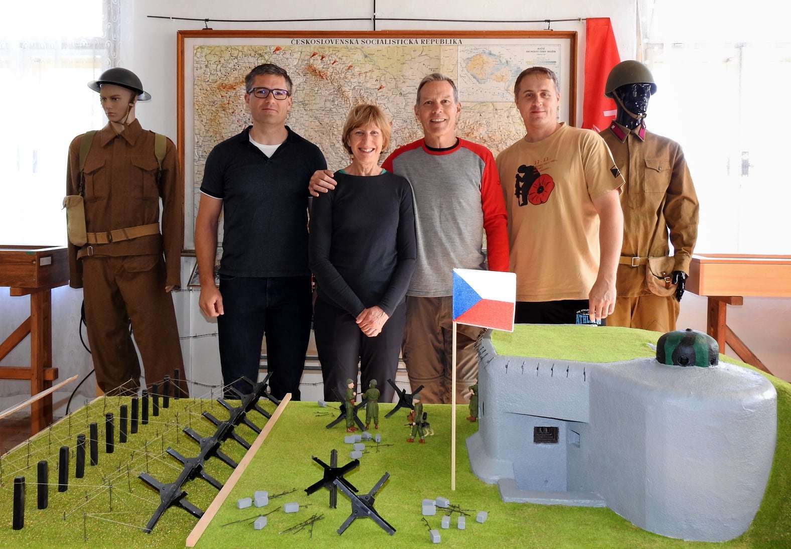 Setkání s Peterem a Gayle Williamsovými v České Vsi